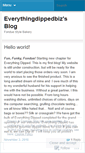 Mobile Screenshot of everythingdippedbiz.wordpress.com