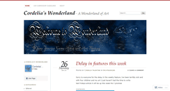 Desktop Screenshot of cordeliaswonderland.wordpress.com