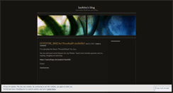 Desktop Screenshot of hacktics.wordpress.com