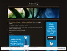 Tablet Screenshot of hacktics.wordpress.com