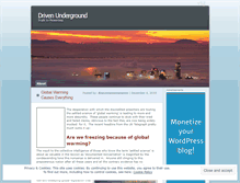 Tablet Screenshot of drivenunderground.wordpress.com