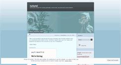Desktop Screenshot of nurtured.wordpress.com