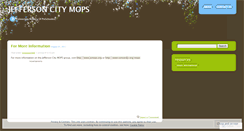 Desktop Screenshot of jcmops.wordpress.com