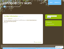 Tablet Screenshot of jcmops.wordpress.com