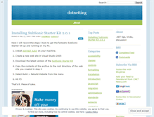 Tablet Screenshot of dotnetting.wordpress.com