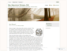 Tablet Screenshot of drweeksnd.wordpress.com