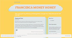Desktop Screenshot of francescamoneyhoney.wordpress.com