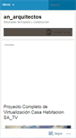 Mobile Screenshot of anarquitectos.wordpress.com