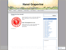 Tablet Screenshot of hanoigrapevine.wordpress.com