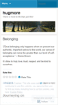 Mobile Screenshot of hugmore.wordpress.com