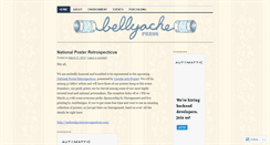 Desktop Screenshot of bellyachepress.wordpress.com