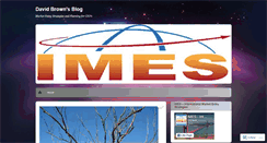 Desktop Screenshot of dbimes.wordpress.com