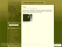 Tablet Screenshot of nonprofitranch.wordpress.com