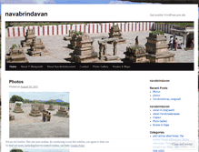 Tablet Screenshot of navabrindavan.wordpress.com