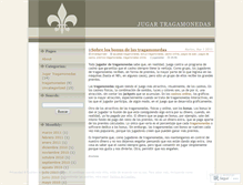 Tablet Screenshot of jugartragamonedas.wordpress.com