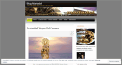 Desktop Screenshot of blogmariadel.wordpress.com