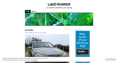 Desktop Screenshot of landrunner.wordpress.com