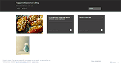 Desktop Screenshot of happyworkingwoman.wordpress.com