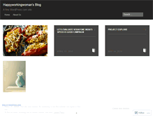 Tablet Screenshot of happyworkingwoman.wordpress.com