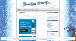 Desktop Screenshot of mooncatsscrapkits.wordpress.com