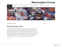 Tablet Screenshot of masterplangroup.wordpress.com