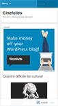Mobile Screenshot of cinefolies.wordpress.com