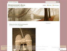 Tablet Screenshot of hexengetier.wordpress.com