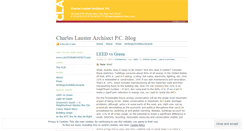 Desktop Screenshot of lausterarchitect.wordpress.com