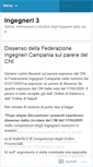 Mobile Screenshot of ingegneri3.wordpress.com