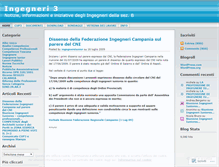 Tablet Screenshot of ingegneri3.wordpress.com