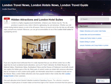 Tablet Screenshot of londontravelnews.wordpress.com