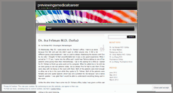 Desktop Screenshot of previewingamedicalcareer.wordpress.com