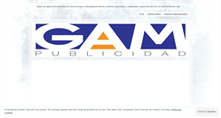 Desktop Screenshot of gampublicidad.wordpress.com