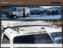 Tablet Screenshot of eurovan.wordpress.com