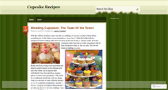 Desktop Screenshot of mycupcakerecipes.wordpress.com