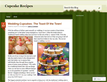 Tablet Screenshot of mycupcakerecipes.wordpress.com