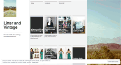 Desktop Screenshot of litterandvintage.wordpress.com