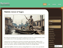 Tablet Screenshot of ambeels.wordpress.com