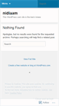 Mobile Screenshot of nidiaam.wordpress.com