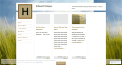 Desktop Screenshot of edwardhotspur.wordpress.com