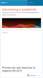 Mobile Screenshot of advertisingepubblicita.wordpress.com