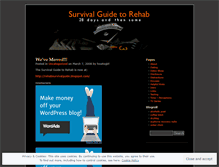 Tablet Screenshot of howtorehab.wordpress.com