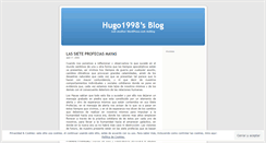 Desktop Screenshot of hugo1998.wordpress.com