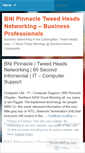 Mobile Screenshot of bnipinnacle.wordpress.com
