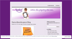 Desktop Screenshot of mitbaby.wordpress.com