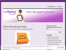 Tablet Screenshot of mitbaby.wordpress.com
