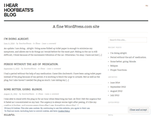 Tablet Screenshot of ihearhoofbeats.wordpress.com