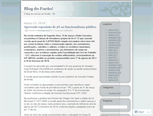 Tablet Screenshot of blogdofurao.wordpress.com