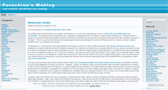 Desktop Screenshot of pocochina.wordpress.com
