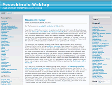 Tablet Screenshot of pocochina.wordpress.com